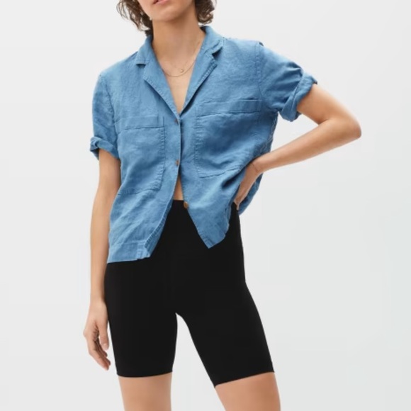Everlane Linen Notch Collar Basics Shirt Bundle - Picture 7 of 12